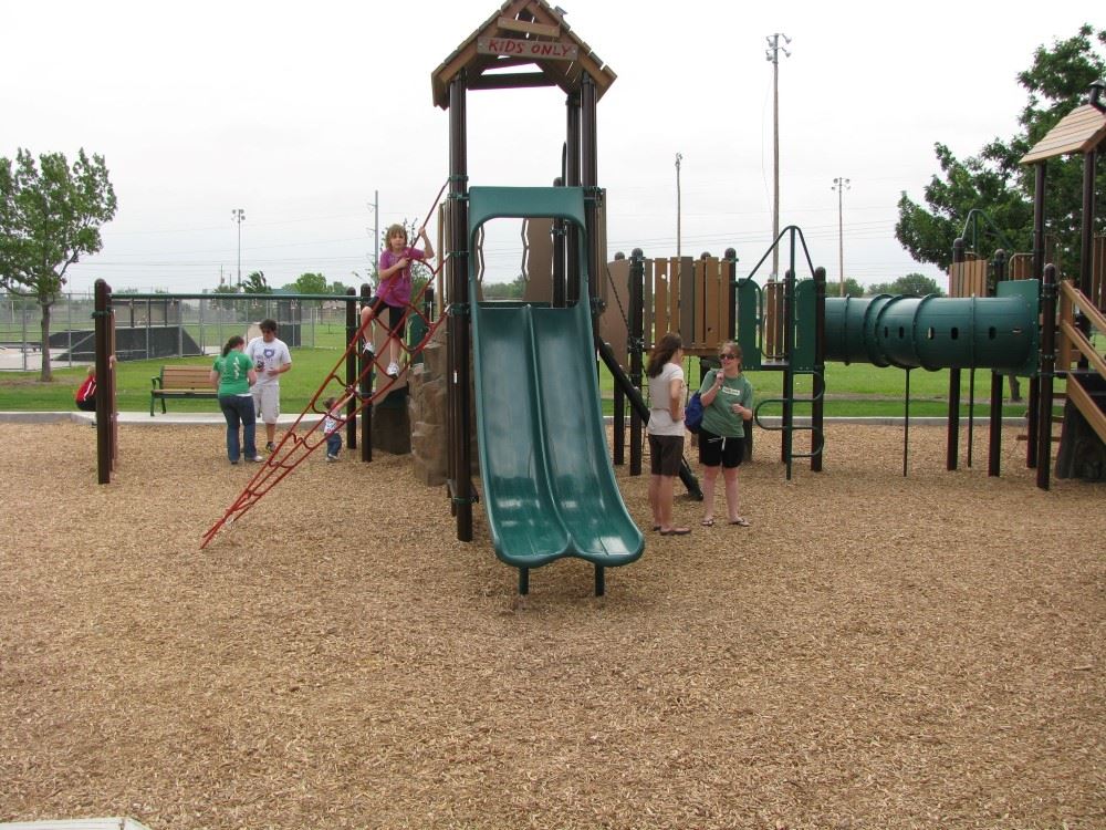Grand Opening Day View of Slide